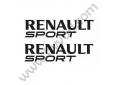 Stickers Renault sport 25 cm