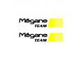 Stickers auto Mégane team