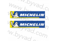 Deux autocollants Michelin WRC 2019