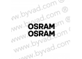 2 Stickers OSRAM