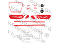 Kit Peugeot 103 RCX LC ROUGE