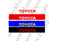Bandeau pare soleil Toyota par BYVAD.com !