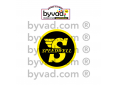 Sticker autocollant Speedwell 75 mm