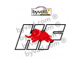 Logo de toit ou capot HF elefantino LANCIA 2024. 70 cm x 35 cm