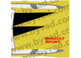 Stickers de toit Clio R18 Renault sport